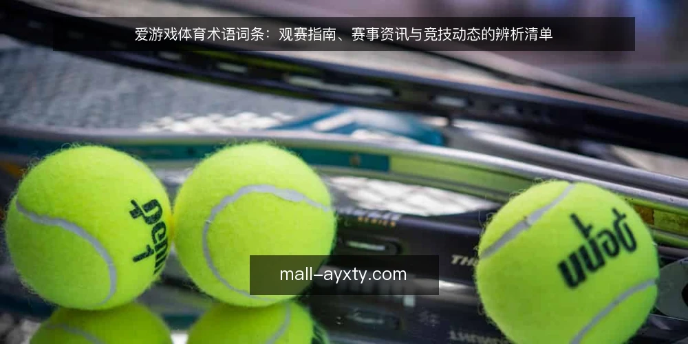 爱游戏体育术语词条:观赛指南、赛事资讯与竞技动态的辨析清单 — 为何现在需要核对术语 配图